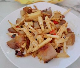 笋炒腊肉的做法