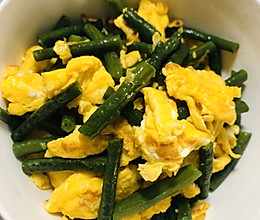 豆角炒鸡蛋的做法