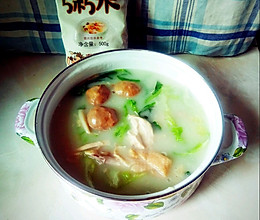 #餐桌上的春日限定#  粥底火锅的做法