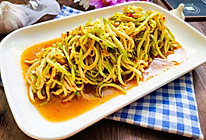 #夏日开胃餐#夏日必吃爽口开胃菜『凉拌西葫芦丝』的做法