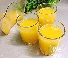 鲜榨果粒橙(果语版)的做法