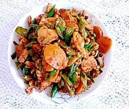 尖椒炒肉的做法