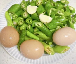青椒炒蛋的做法