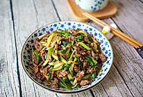 黄瓜炒牛肉的做法