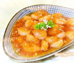 #福临门 起居万福#茄汁虾仁的做法