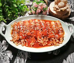 肥牛金针菇卷的做法