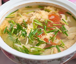 黄瓜西红柿蛋花汤的做法