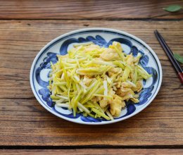 冬季第一鲜蒜黄炒鸡蛋的做法