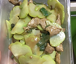 佛手瓜炒肉片的做法