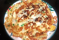 #中秋宴，名厨味#牡蛎肉煎蛋饼的做法