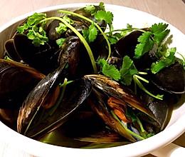 原汁Mussels（青口贝的原味做法）的做法