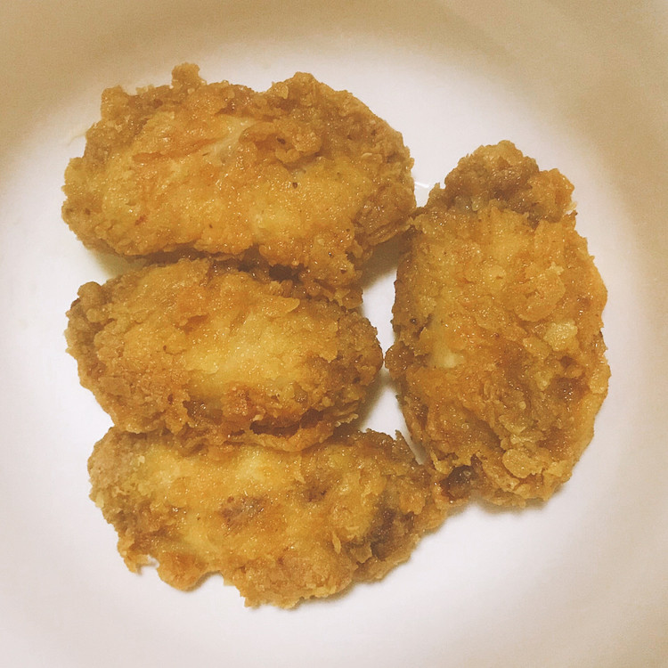 香酥炸鸡翅 无需炸鸡粉和面包糠的做法