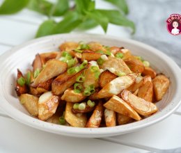 #花10分钟，做一道菜！# 油焖茭白的做法