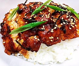 #美食视频挑战赛#照烧巴沙鱼饭的做法