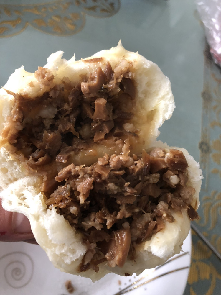 梅干菜肉包的做法