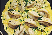 手工饺子摊上蛋的做法