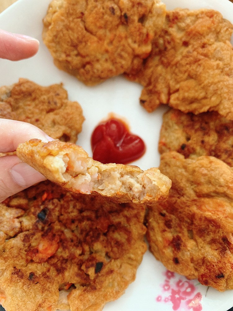 香煎虾饼的做法