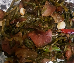 干豆角炒腊肉的做法