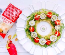 #一起土豆沙拉吧#低脂饱腹花环土豆沙拉的做法