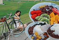 夏末花样刨冰的做法