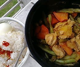 宿舍电锅版｜橘汁煮鸡肉的做法