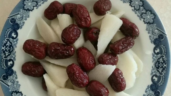 红枣蒸山药的做法