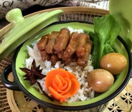 无肉不欢-卤肉饭的做法