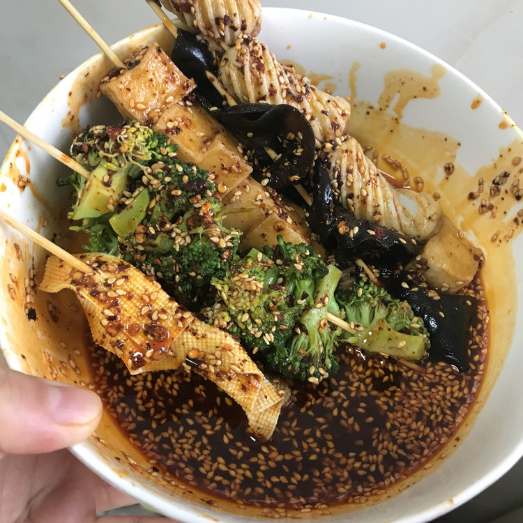 冷锅串串的做法