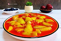 #我们约饭吧#番茄炒丝瓜的做法