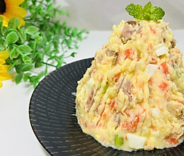 #年夜饭菜谱#软糯香甜土豆沙拉的做法