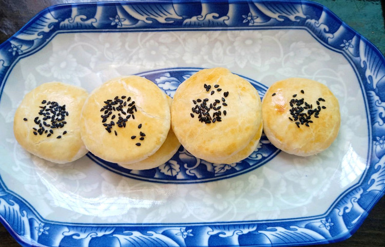 酥得掉渣的板栗饼的做法