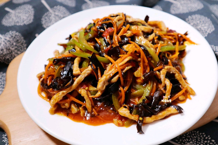 下饭菜鱼香肉丝 经典川菜(儿童家常版)家常菜快手菜鱼香肉丝的做法
