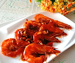 #夏日消暑，非它莫属#番茄蒜蓉大虾的做法