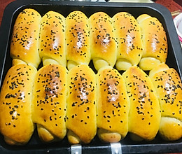 快手小面包（二仔的早餐）面包机+烤箱版的做法