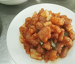 糖醋咕咾肉的做法