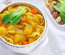 咖喱土豆面条【宝宝辅食】的做法