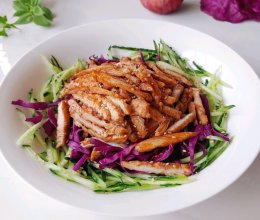 香煎辣肉拌菜丝的做法