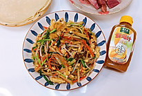 #家乡年味 鲜才够味#立春炒合菜的做法