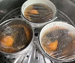 羊肚菌蒸肉的做法
