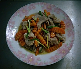 红菜头炒瘦肉的做法