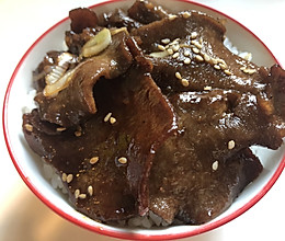 牛舌盖饭的做法
