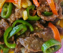 家庭版生炒牛肉的做法