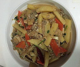刀鱼炖土豆的做法