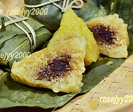 #包个粽子过端午#广东风格豆沙枧水粽的做法