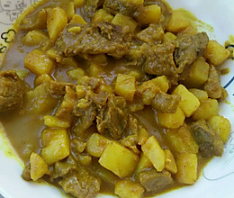 咖喱牛肉土豆的做法