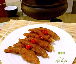 陈醋鸡脚的做法