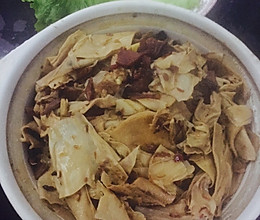 笋衣烧熏肉的做法