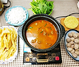 砂锅牛腩煲火锅的做法
