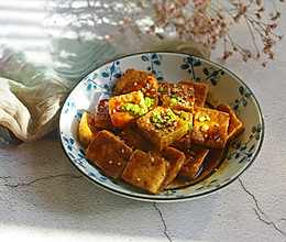 糖醋脆皮豆腐的做法