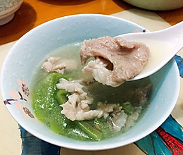 丝瓜滑肉汤的做法